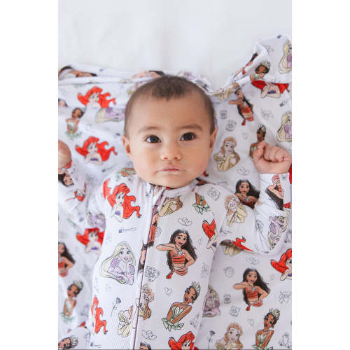 Doodle Princess (ribbed) - Zippy