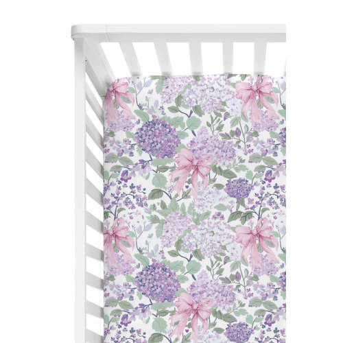 Crib Sheet | Lavender Lullaby