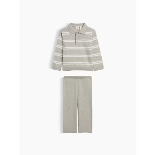 Baby Two-Piece Collared Sweater Set