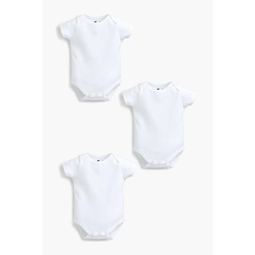 3-Pack Short Sleeve Bodysuits