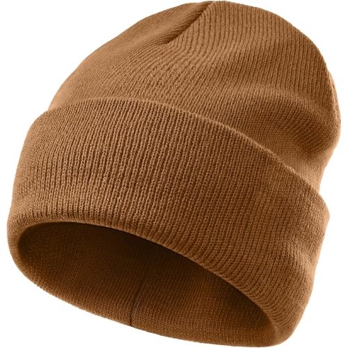 vidsel 100% Cotton Toddler Beanie Hats for Baby Boys Girls Kids Infant Winter Hat Soft Warm Knit Cuffed Caps