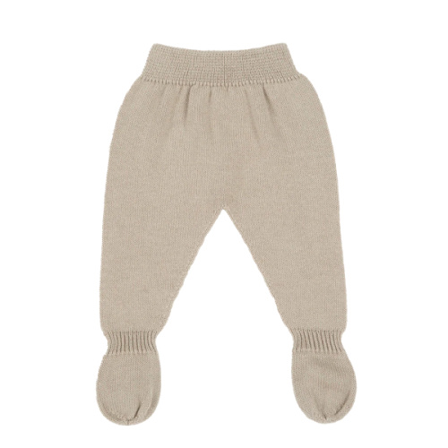 Knit Beige Leg Warmer · Minicoton