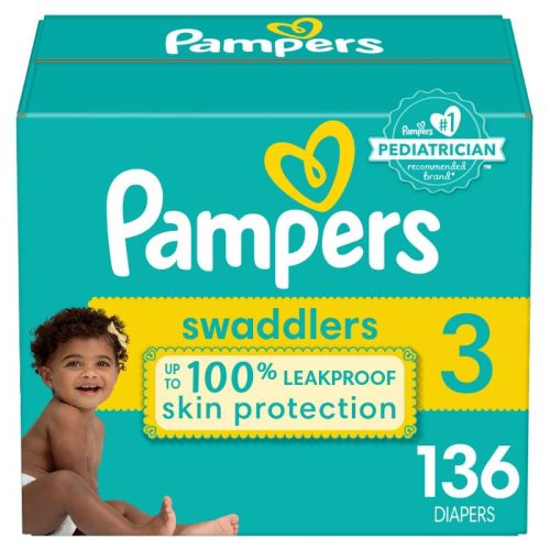 Pampers Swaddlers Disposable Diapers - Size 3
