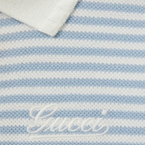 Baby embroidered cotton one-piece