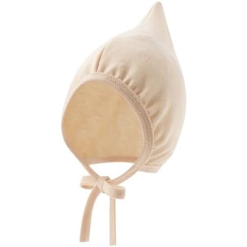 Baby Hat Warm and Fashionable Fetal Caps Breathable Infants Bonnet with Chin Strap Windproof for Spring Fall
