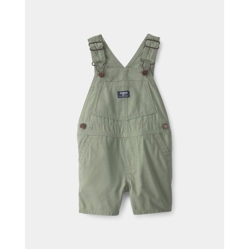 Baby Boy Canvas Shortall - Olive - OshKosh B'gosh | Carter's
