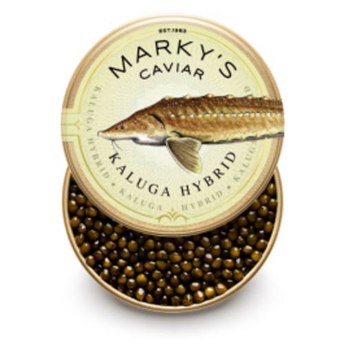 Buy Pasteurized Kaluga Hybrid Royal Amber Caviar | Marky's