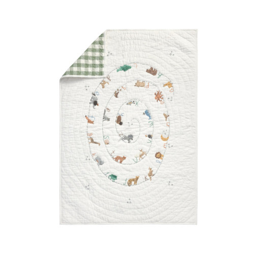 ABC Animal Baby Quilt | Pottery Barn Kids