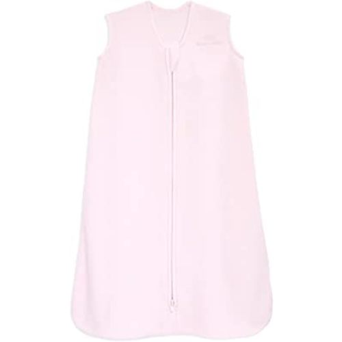 HALO Sleepsack Micro-Fleece Wearable Blanket, TOG 1.0, Soft Pink, Small