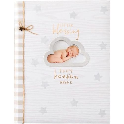 C.R. Gibson Baby Keepsake Memory Book, 9" x 11.13", Little Blessings