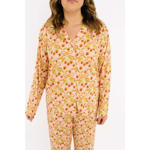 Sweet Strawberry Women's Bamboo Set