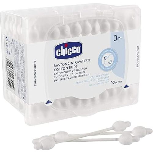 Chicco Wadded Sticks Safe Hygiene - 1 Pack of 90