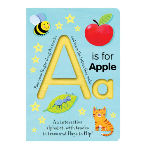 A is for Apple: An Interactive Alphabet With Tracks to Trace and Flaps to Flip! (Smart Kids Trace-and-Flip)