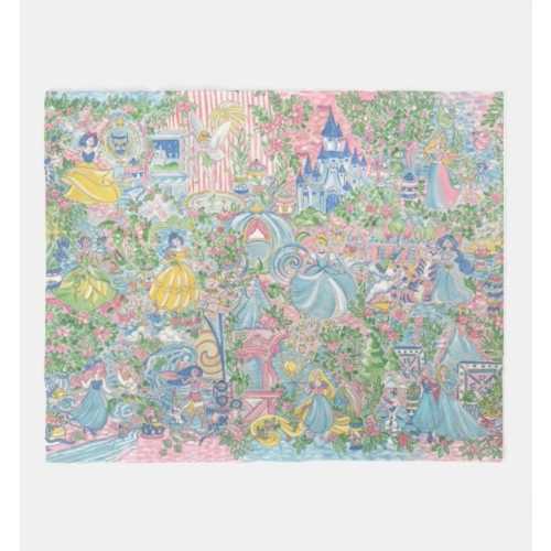 11 princesses blanket