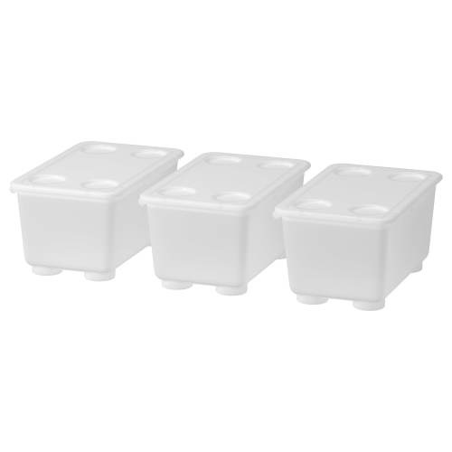 GLIS Box with lid - clear 6 ¾x4 "