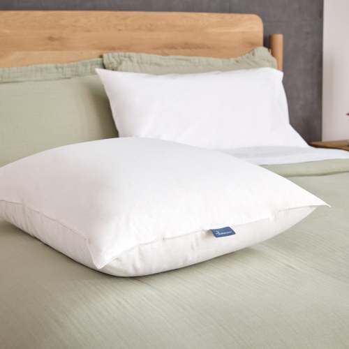 Down Pillow With Organic Cotton Fabric | Natural Pillows | Naturepedic