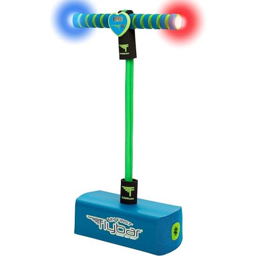 Flybar My First Foam Pogo Jumper for Kids Fun and Safe Pogo Stick for Toddlers, Durable Foam and Bungee Jumper for Ages 3 and up, Supports up to 250lbs