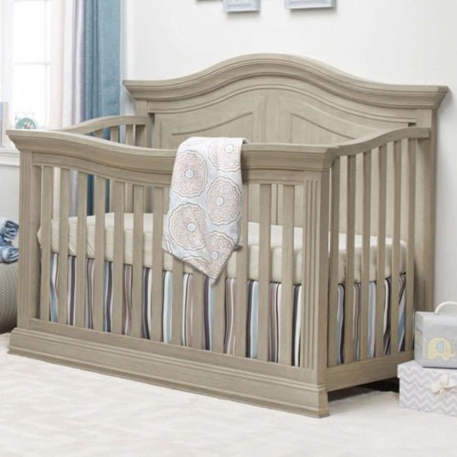 Sorelle Providence 2 Piece Nursery Set in Heritage Fog | Nebraska Furniture Mart