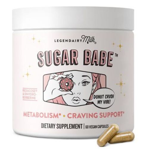 Legendairy Milk Sugar Babe Carb Management Dietary Supplement Capsules - 60ct