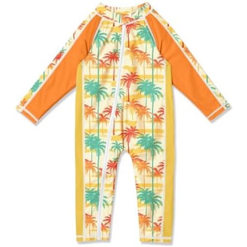 BesserBay Unisex Baby Swimsuit UPF 50+ One Piece Rash Guard 0-36 Months