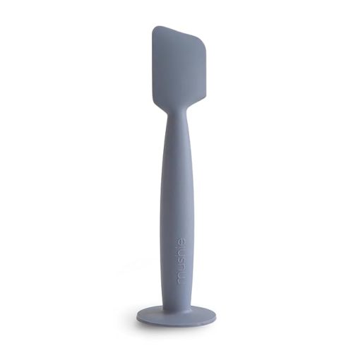 mushie Diaper Cream Applicator Soft Silicone with Suction Base (Tradewinds)