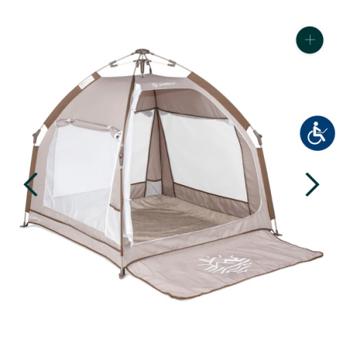 Go With Me® Villa Portable Tent/Playard-Sandstone – Baby Delight