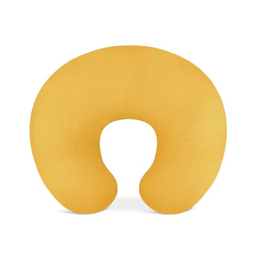 Nursing Pillow Covers, Muslin Nursing Cover for Breastfeeding Pillows, Comfortable for Baby Girls and Boys (Mustard Yellow)