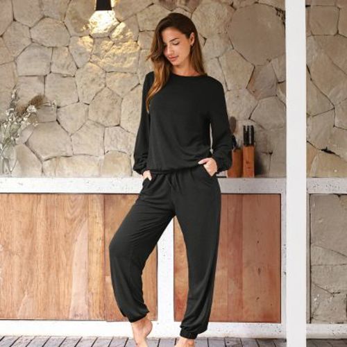 Women's Cozy Long Sleeves & Pants Pajama Sets - Cupshe