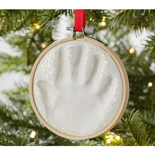 Pottery Barn Kids Baby's First Christmas Handprint Ornament Kit