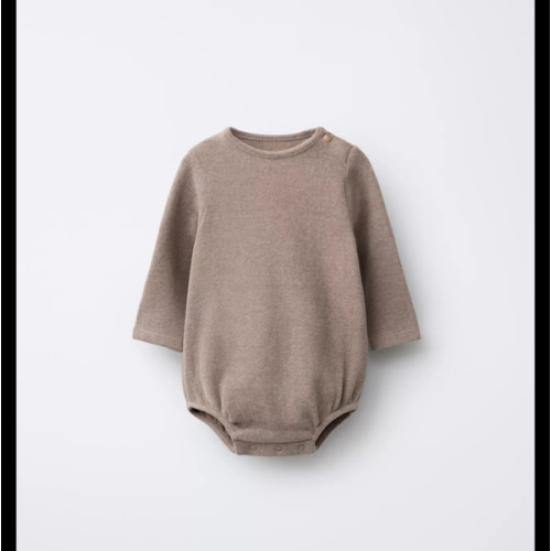 SOFT TOUCH BODYSUIT - taupe brown | ZARA United States