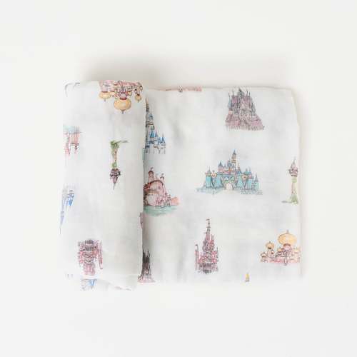 The Castles Swaddle Blanket