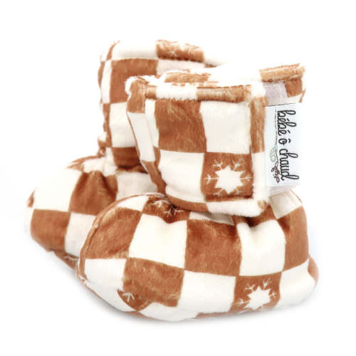 Pantoufle Velux Damier 0-6mois - Bebe O Chaud – CLÉMENT