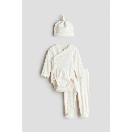 3-PIECE COTTON JERSEY SET