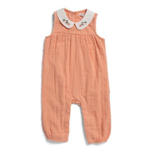 Infant Girls Collared Woven Romper | Kids & Baby | TJ Maxx
