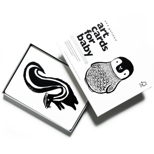 Wee Gallery Black & White Art Cards for Baby   – Monica + Andy