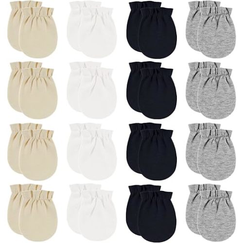 ONESING Baby Mittens - Newborn Mittens No Scratch 0-6 Months Warm for Newborn Baby Boys & Girls