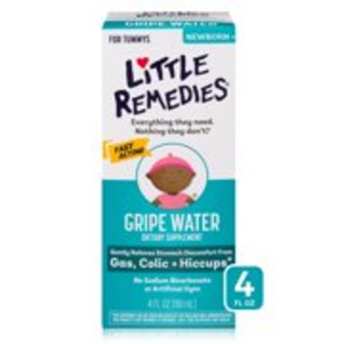 Little Remedies Gripe Water, Colic & Gas Relief, Safe for Newborns, 4 fl oz