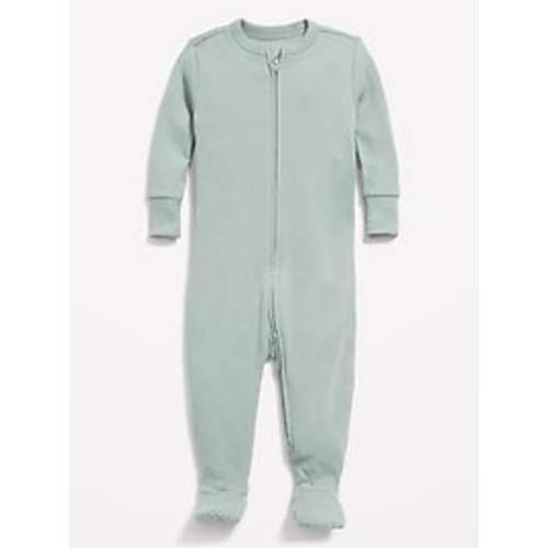 Snug-Fit 2 Way Zip Footed One-Piece for Baby | Old Navy