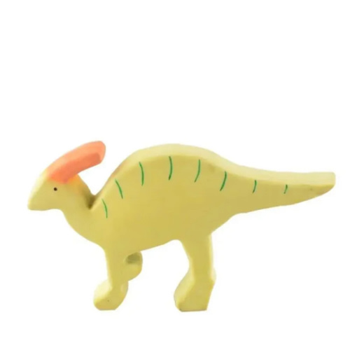 Baby Parasaurolophus Natural Rubber Toy