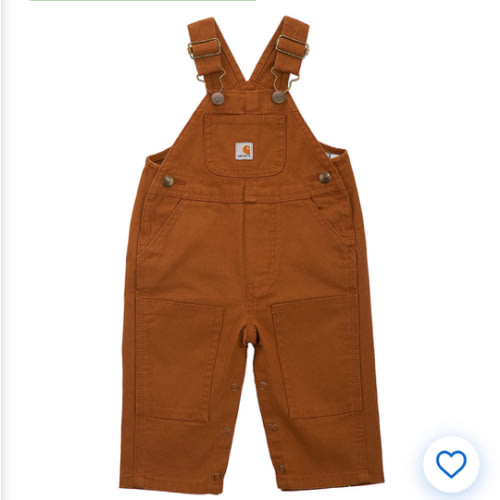 Carhartt Infants' Washed Bib Overall | Academy