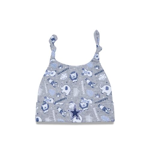 Dallas Cowboys New Era Infant Animal Baby Beanie Cuffed Knit Hat - Gray