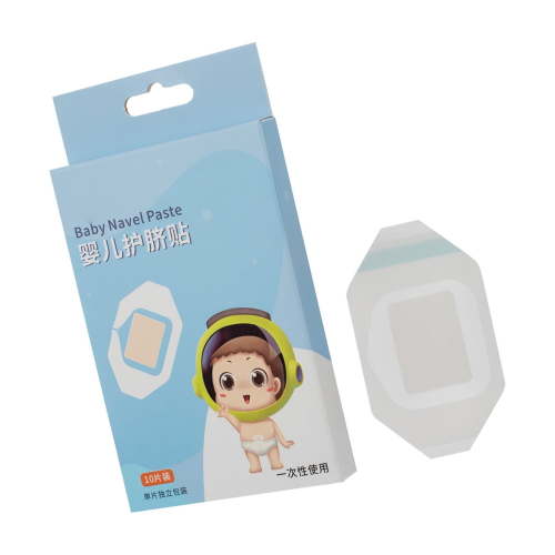 10 Pieces Professional TPU Belly Button Patches Single Time Use Breathable Navel Guard for Newborns Skin Protections