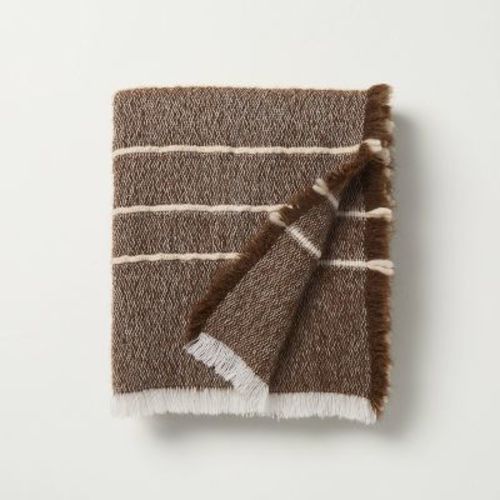 Cozy Stripe Throw Blanket - Hearth & Hand™ with Magnolia