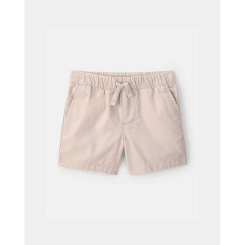Baby Boy Canvas Shorts - Khaki | Carter's