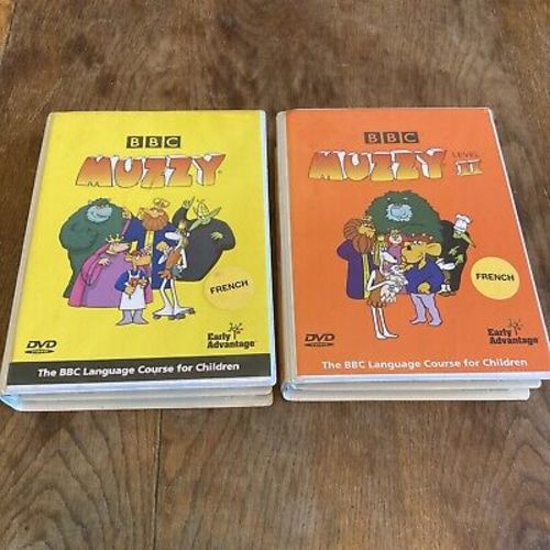 MUZZY French BBC Language Course Level 1 & 2 DVD/CDs