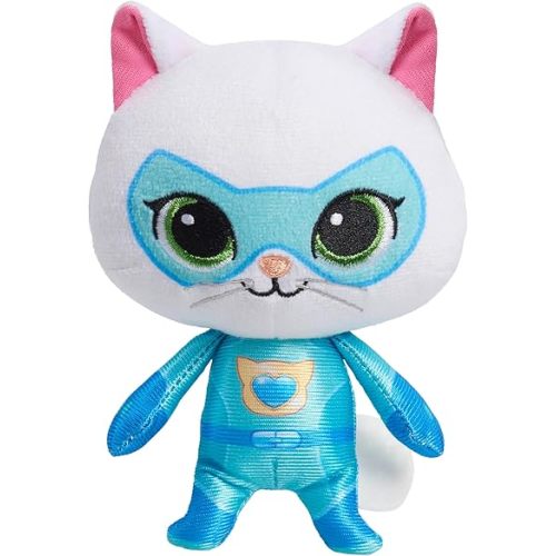 Disney Junior SuperKitties 6.5-inch Small Plush Stuffed Animal, Bitsy, Kitten, Kids Toys for Ages 2 Up by Just Play
