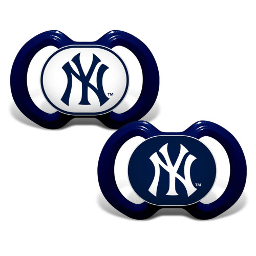 NY Yankees Pacifier 2-Pack
