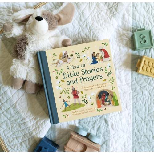 A Year of Bible Stories and Prayers | Hardcover Book