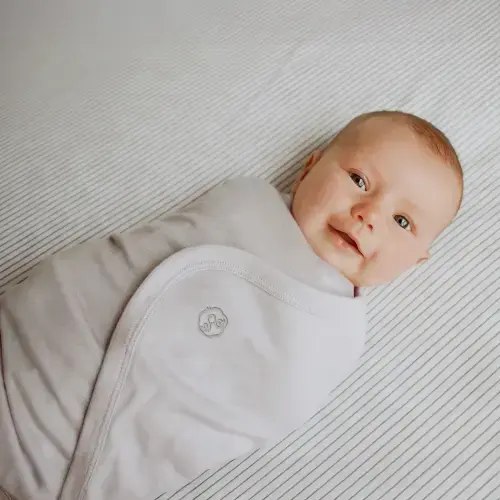 Woolino - Baby Swaddle Blanket | Natural Merino Wool Swaddler
