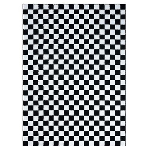 Luxe Weavers Geometric Checkered Area Rug